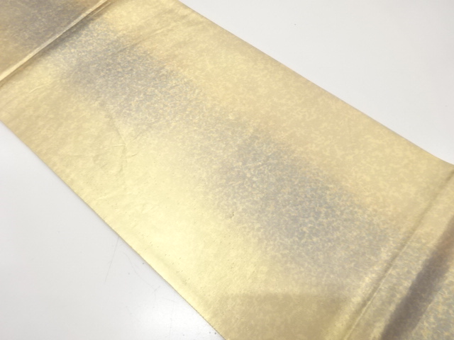 きたむら製　引箔　暈し柄　袋帯